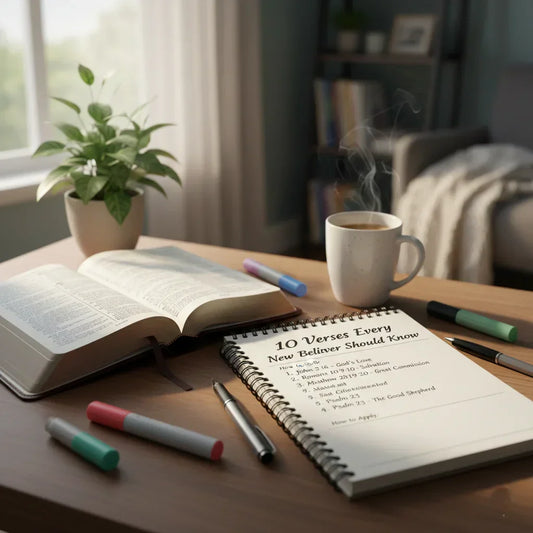 10 Verses Every New Believer Should Know and How to Apply Them