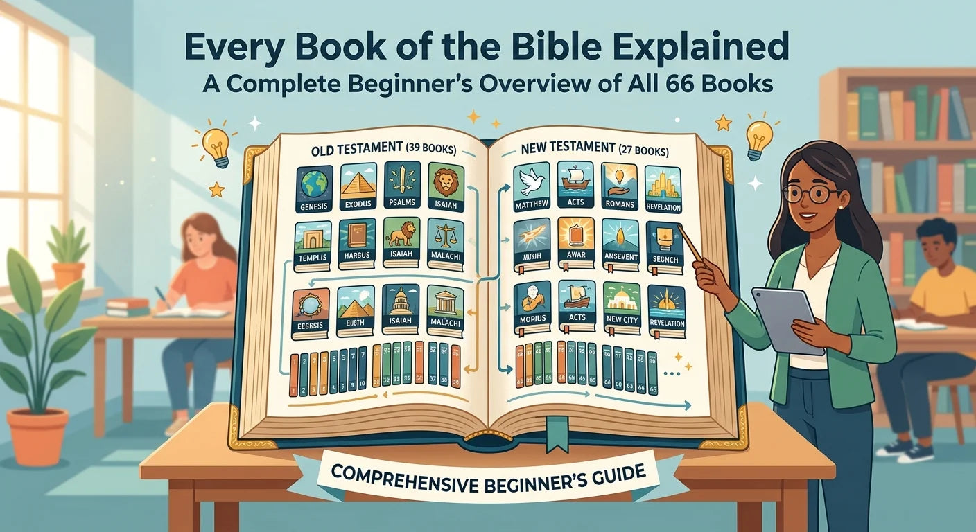 Every Book of the Bible Explained: A Complete Beginner's Overview of All 66 Books 