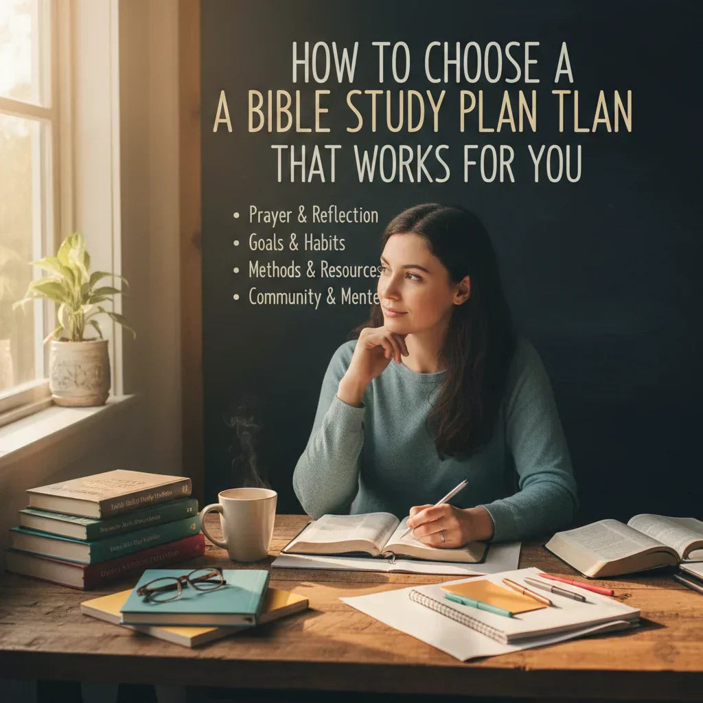 How to Choose a Bible Study Plan That Works for You