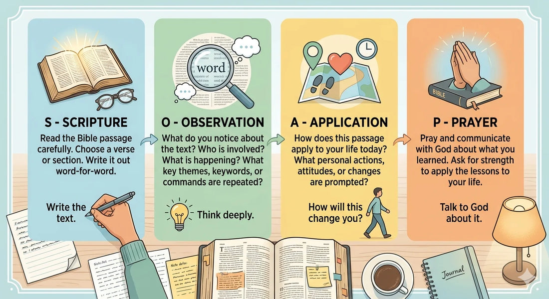 SOAP Method Explained: The Simplest Way to Study Any Bible Passage
