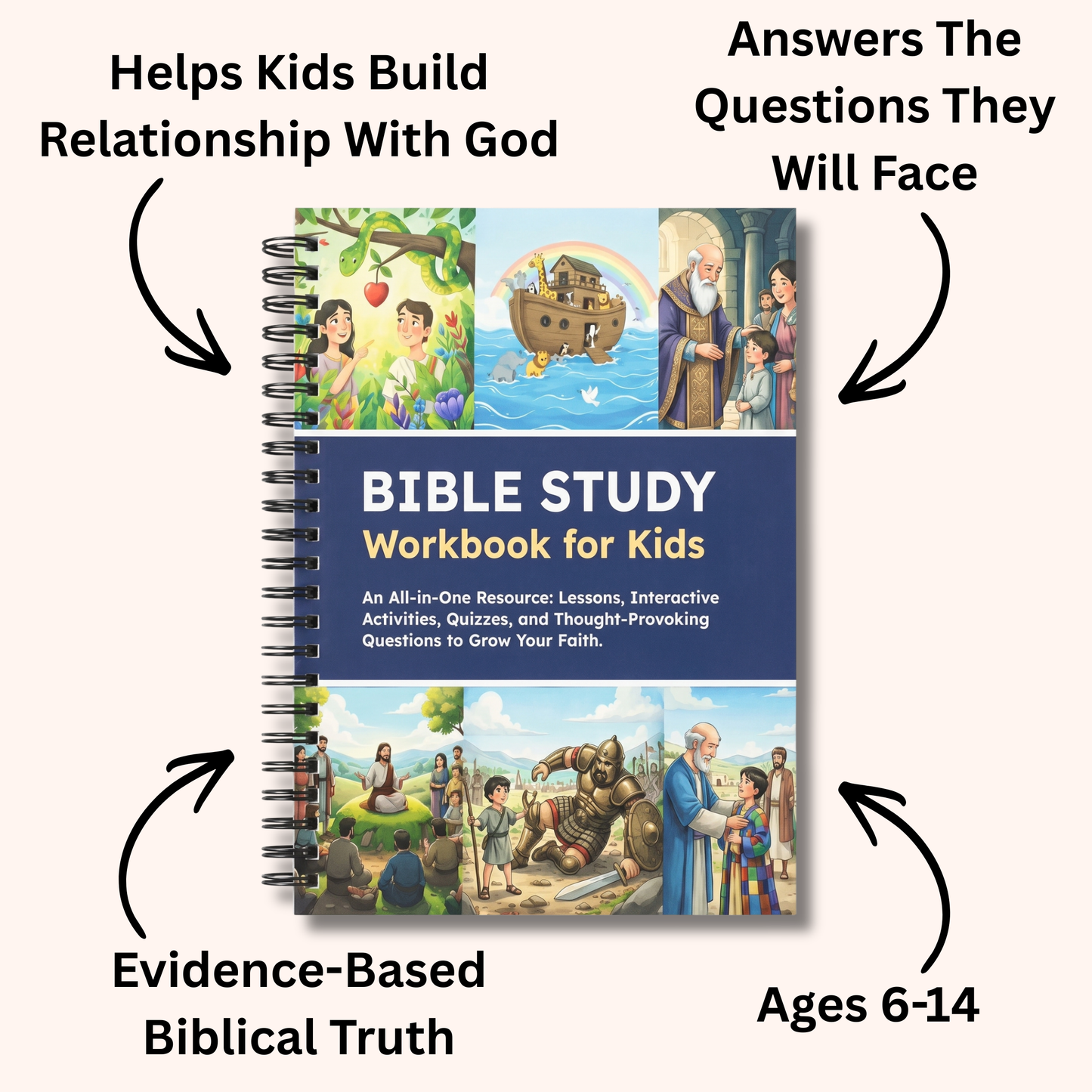 Bible Study Workbook for Kids