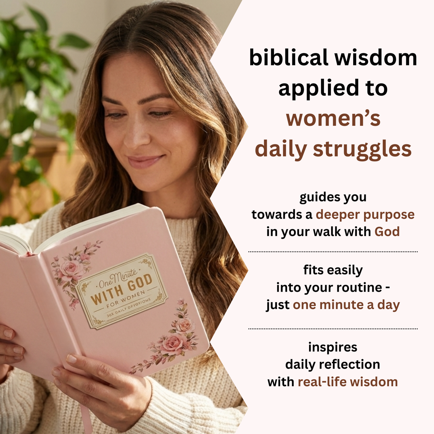 Biblical wisdom applied to women's daily struggles