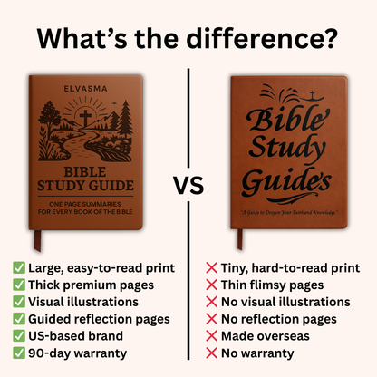 Elvasma New Bible Study Guides