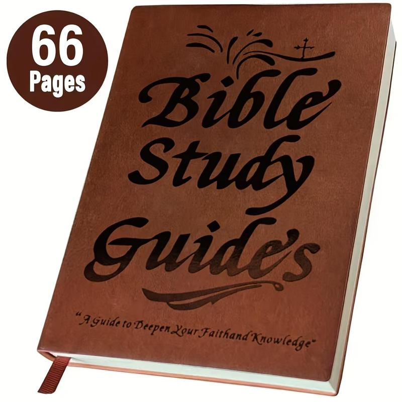 66-Page Bible Study Guide