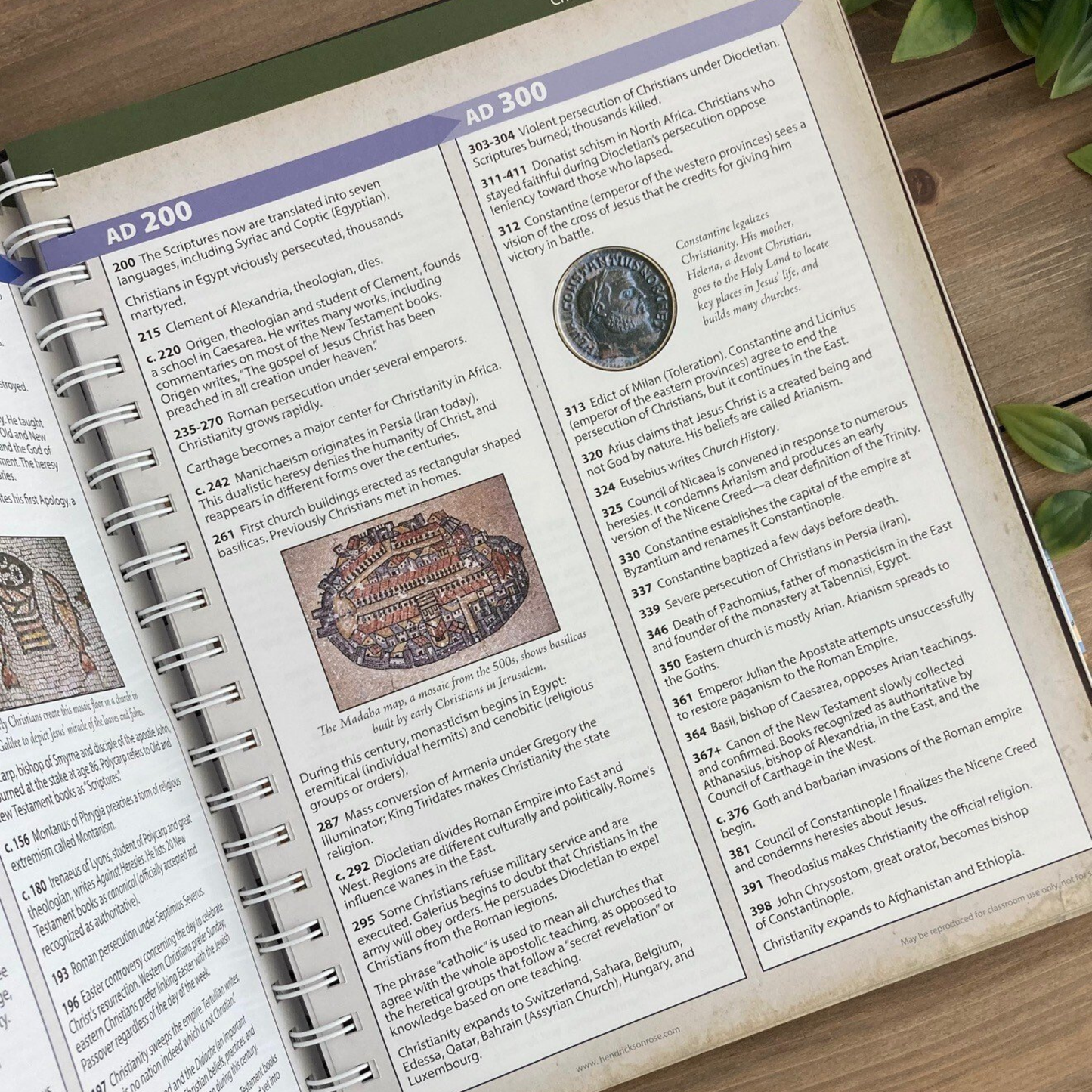 New pages of the Bible Charts Book