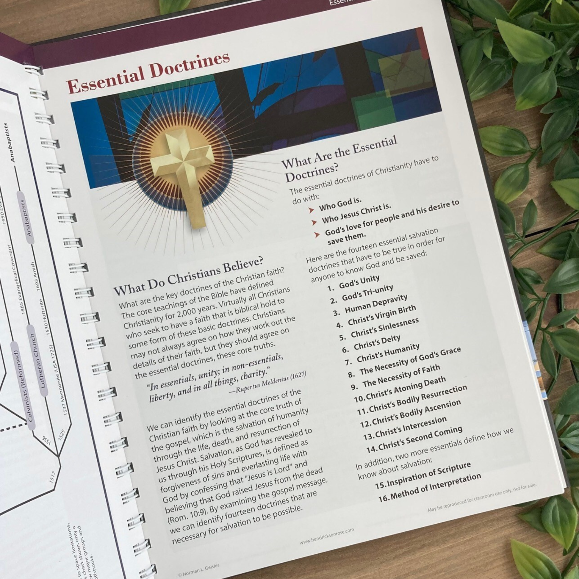 Bible charts book essentil doctrines