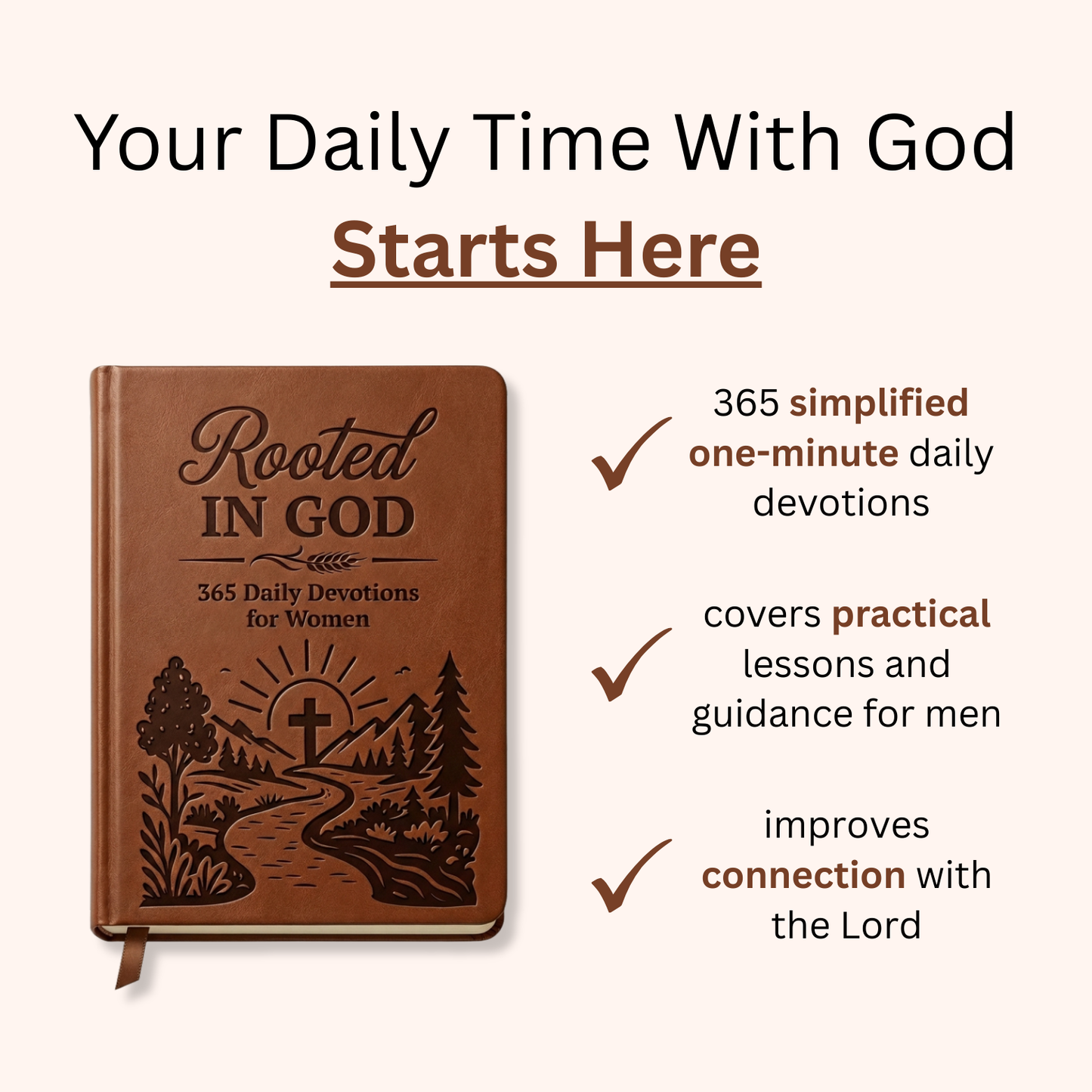 Rooted in God - 365 daily devotions for women