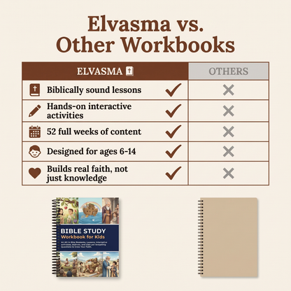 Bible Study Workbook for Kids