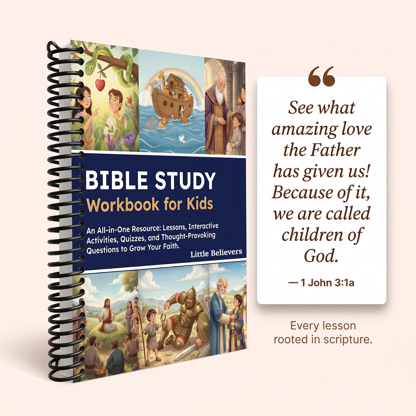 Bible Study Workbook for Kids